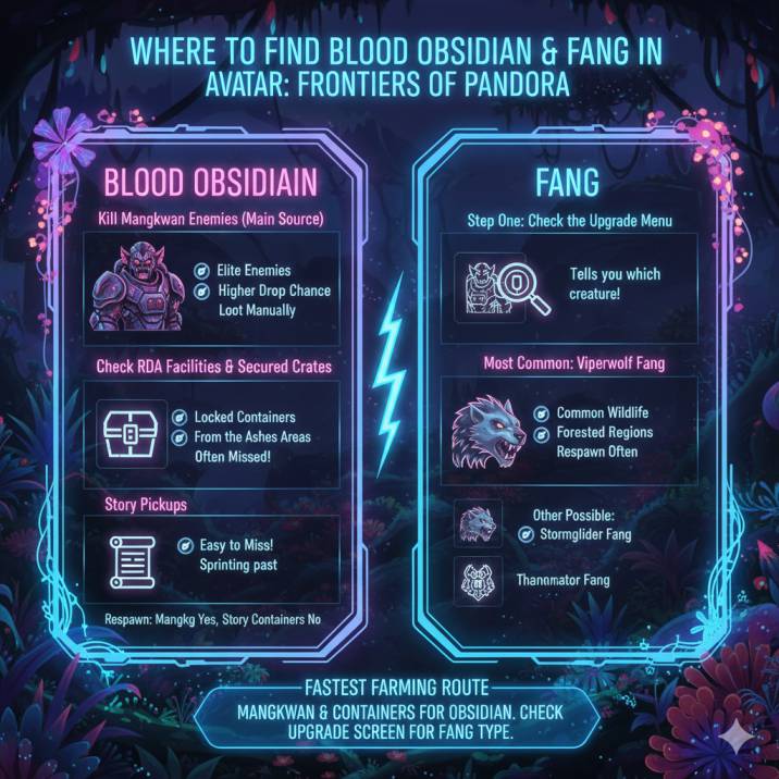 Where to Find Blood Obsidian