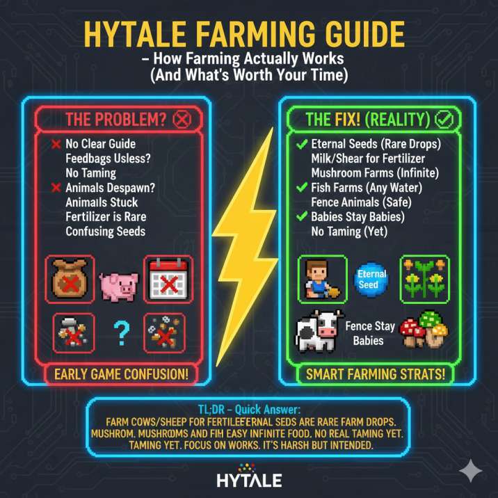 How Farming Works in Hytale