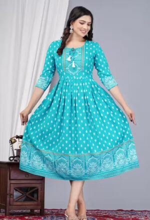 Anarkali Premium Quality Maternity Kurti